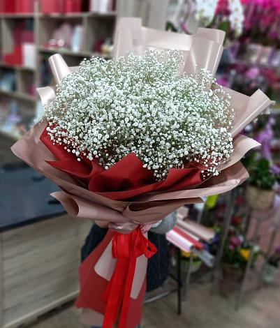 Букет цветов из: Гипсофила в Атиге