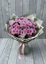 Букет цветов из:  Хризантемы в Атиге