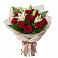 Букет цветов из: Лилии и Розы в Атиге