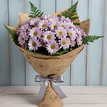 Букет цветов из:  Хризантемы в Атиге