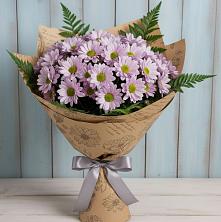 Букет цветов из:  Хризантемы в Атиге