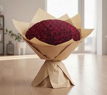 Букет 101 Красная роза в Атиге