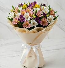 Букет цветов из:  Альстромерии #REPLACE_PRED# Атиге