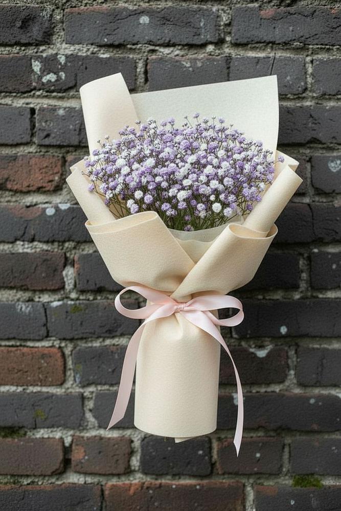 Букет цветов из: Гипсофила в Атиге