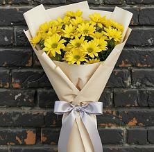 Букет цветов из:  Хризантемы в Атиге