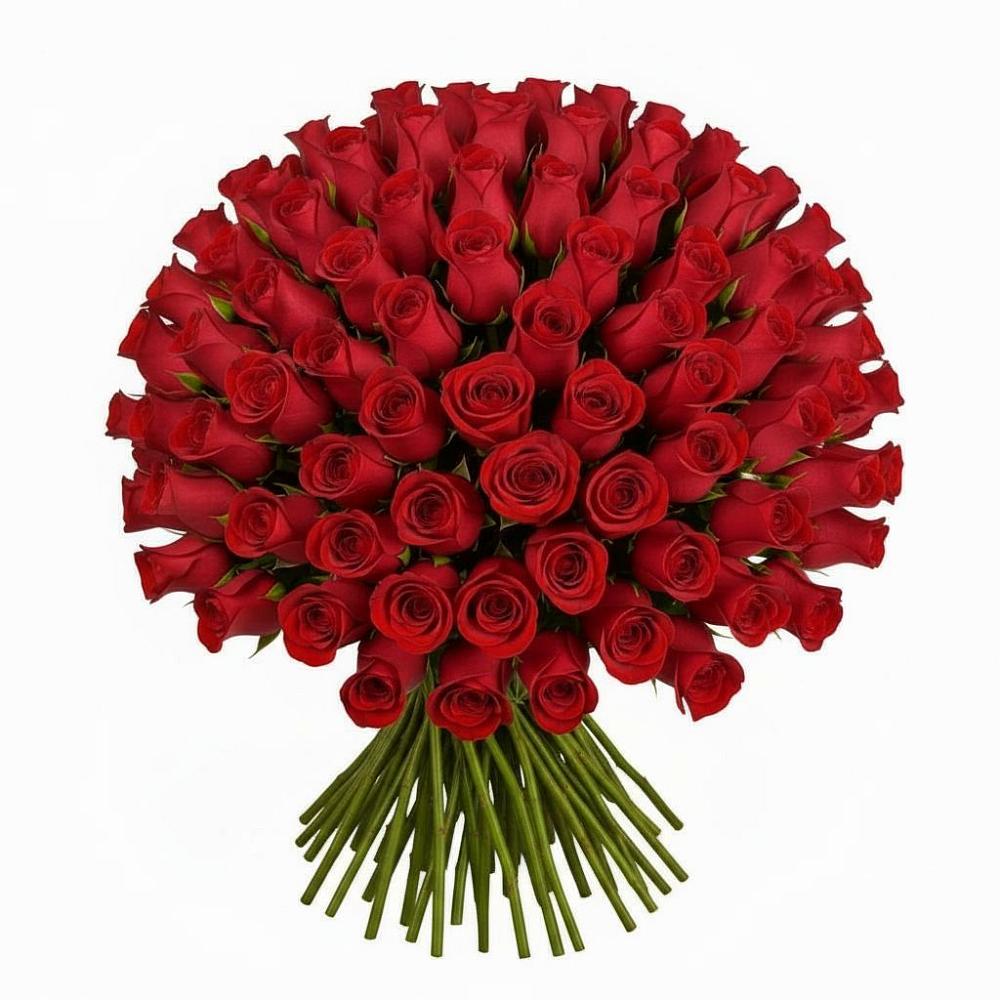 Букет Красные розы Чери Лав в Атиге