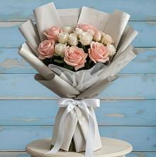 Букет цветов из:  Розы в Атиге