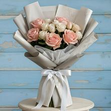 Букет цветов из:  Розы в Атиге