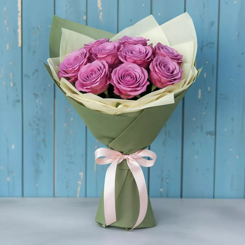 Букет Розы Фёрст Леди в Атиге