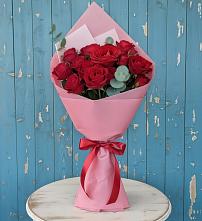 Букет цветов из:  Розы в Атиге