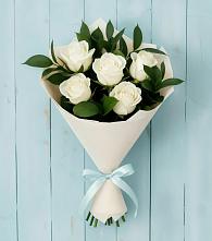 Букет цветов из:  Розы в Атиге