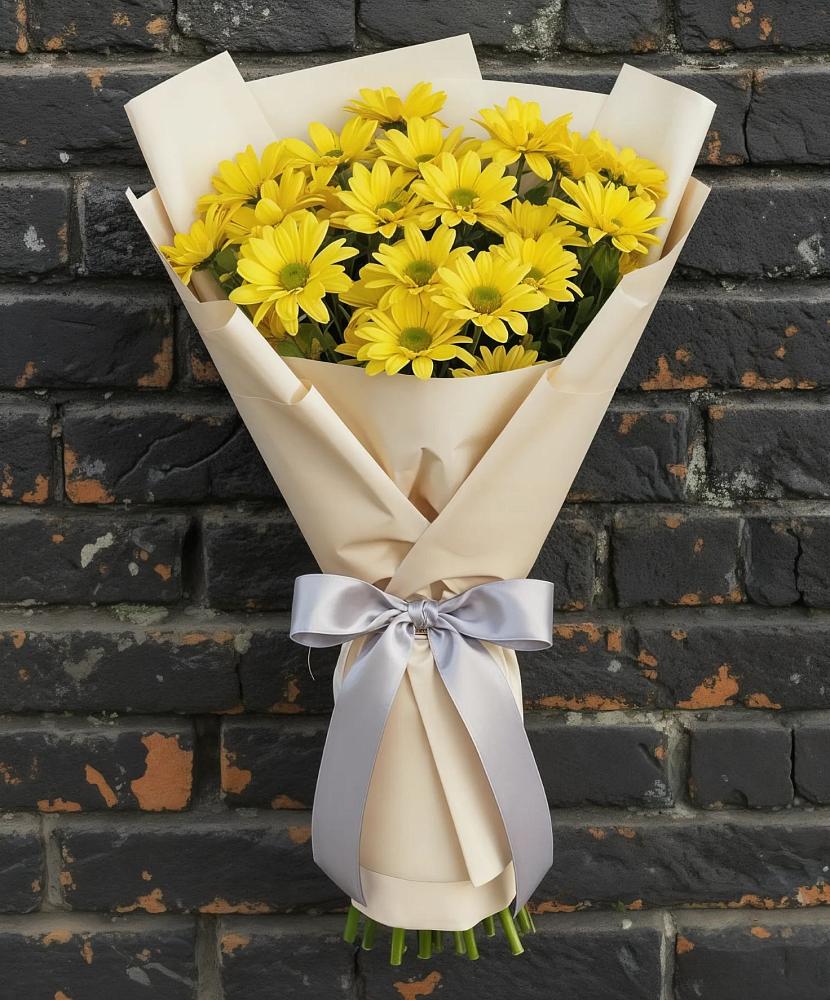 Букет цветов из: Хризантемы в Атиге