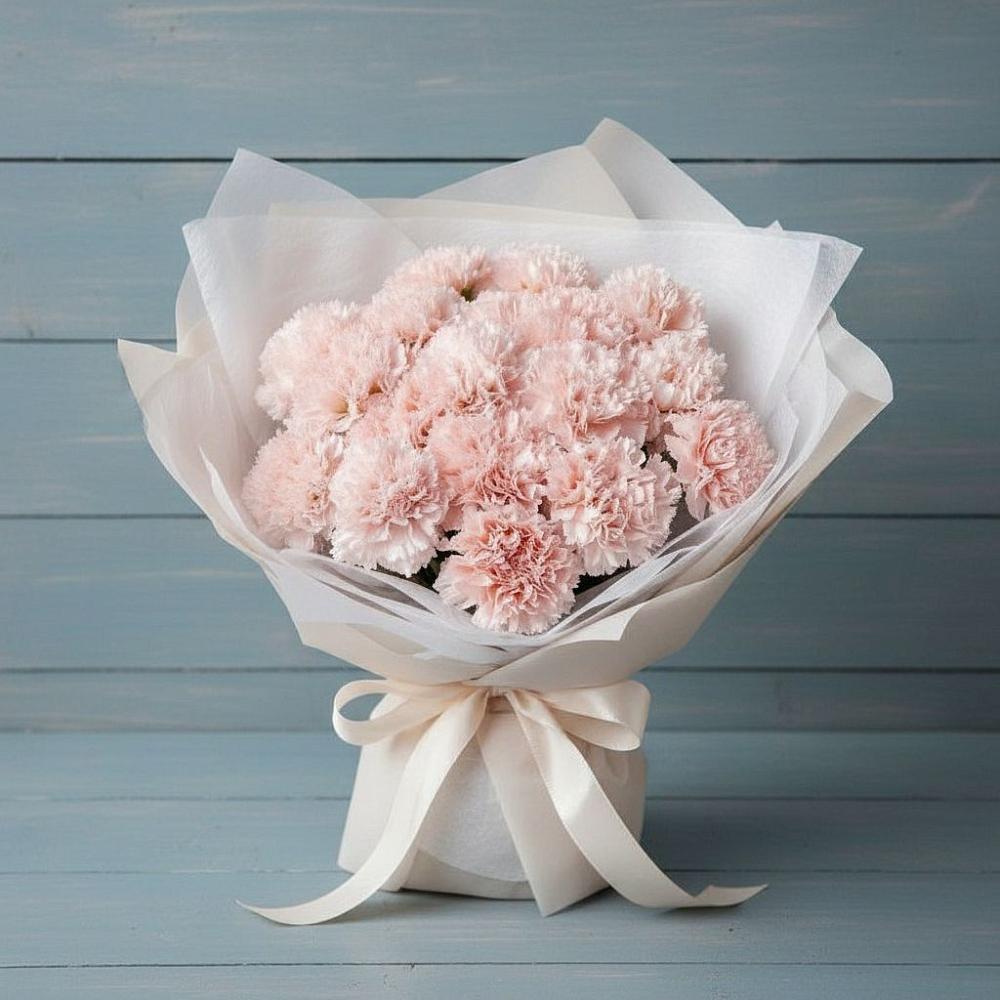 Букет цветов из: Гвоздики в Атиге