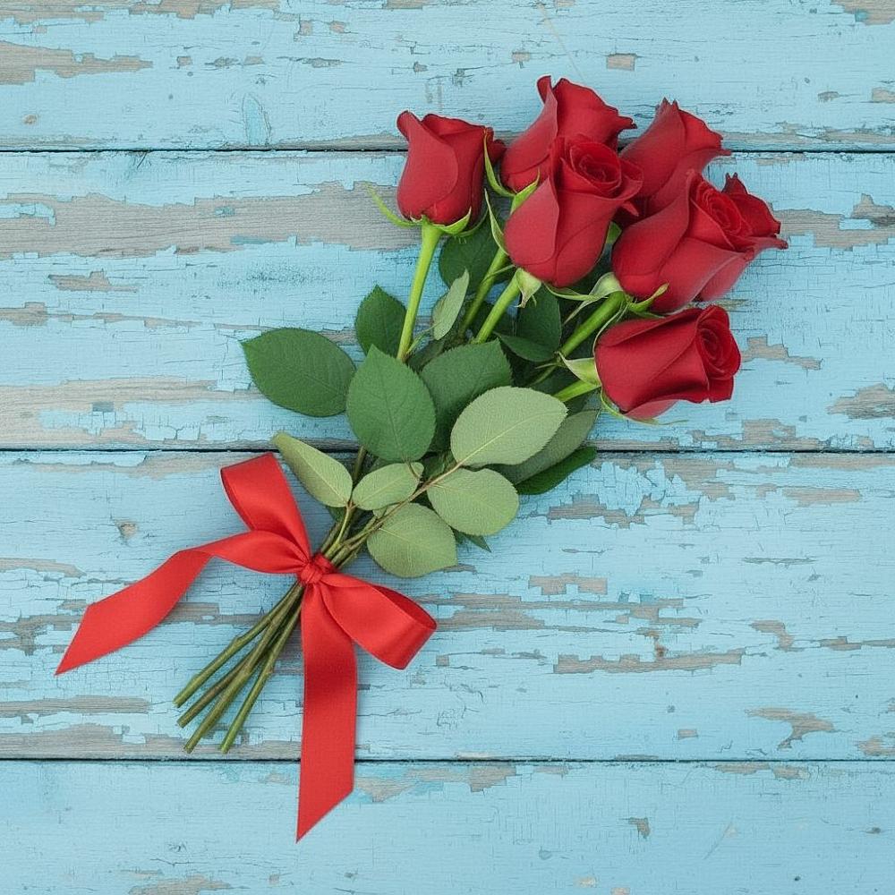 Букет Красные розы в Атиге