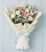 Букет цветов из:  Лилии в Атиге